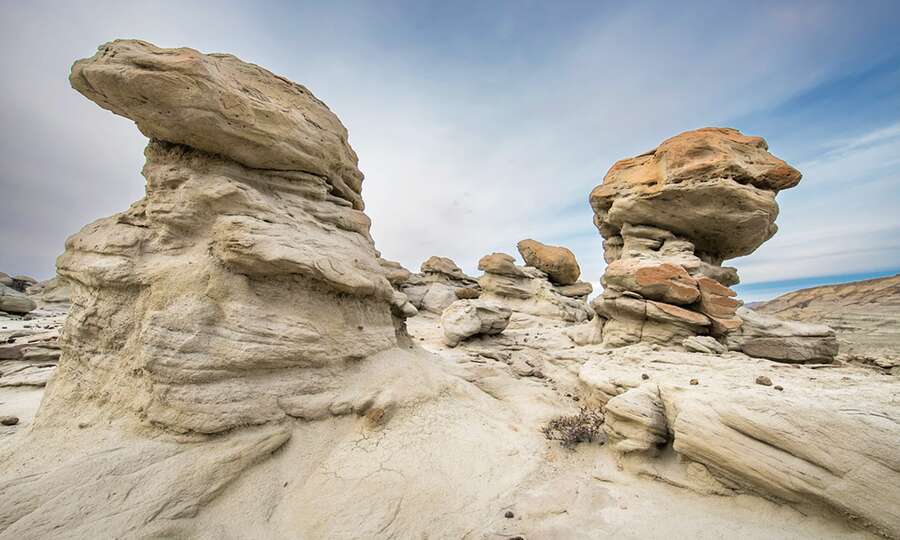 Rocas esculpidas por la erosión