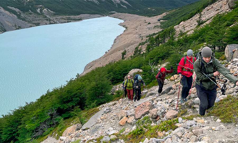 Leaving Laguna Del Diablo behind