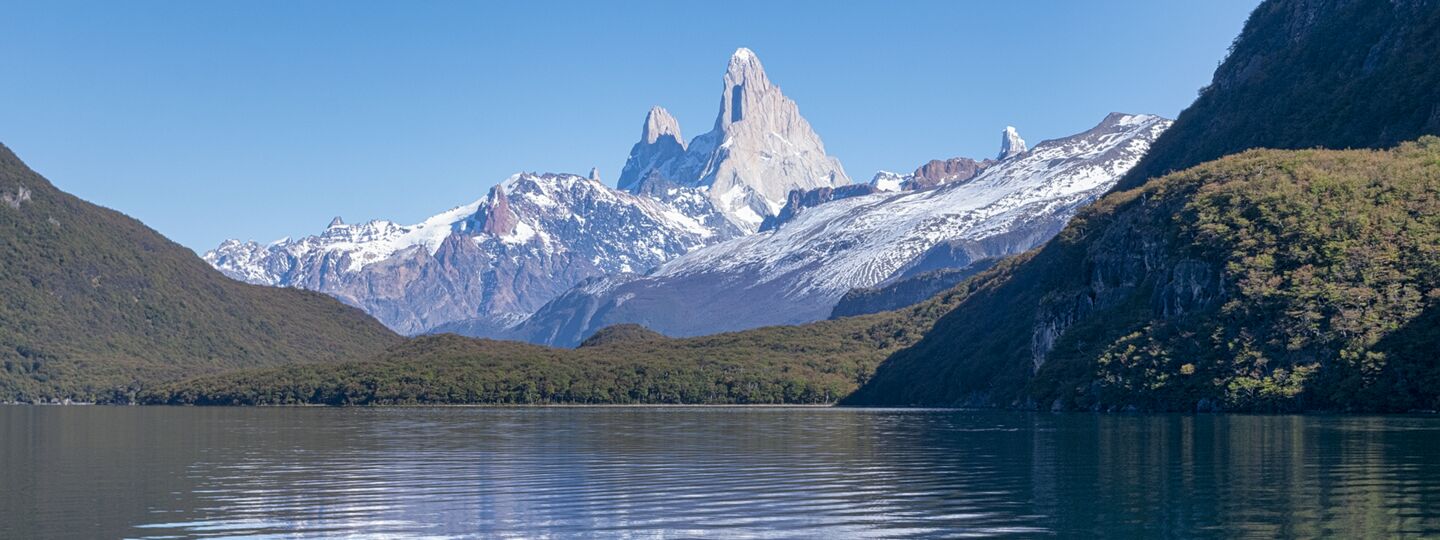 Fitz Roy seen from Lago del Desierto