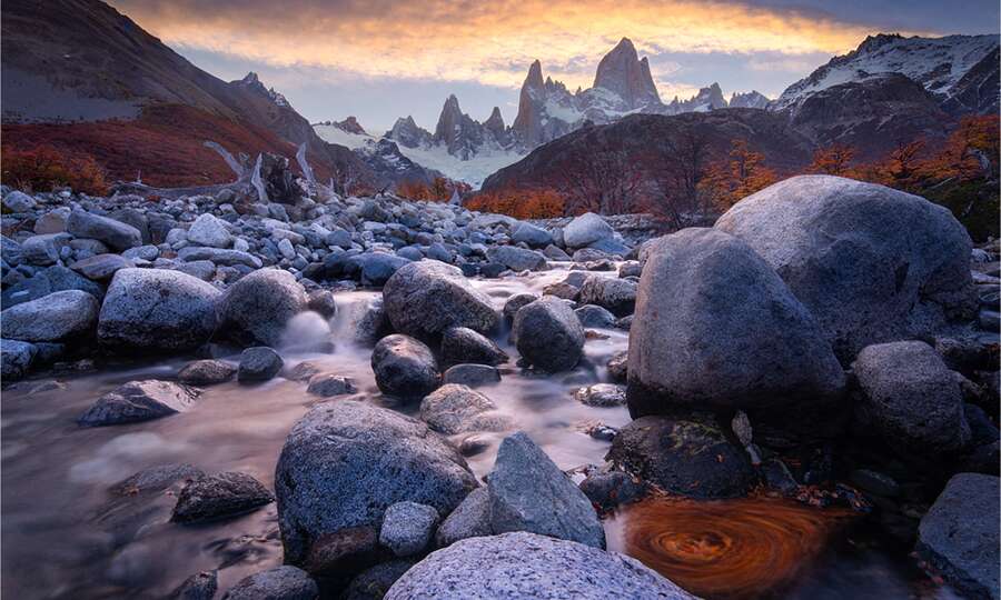 Fitz Roy al atardecer